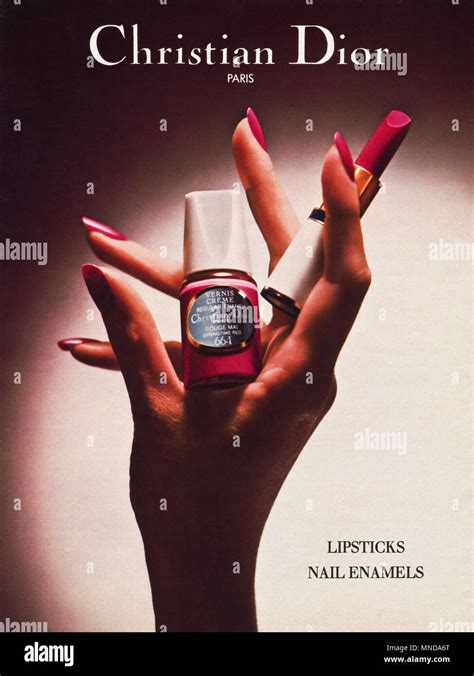 dior nail polish ads